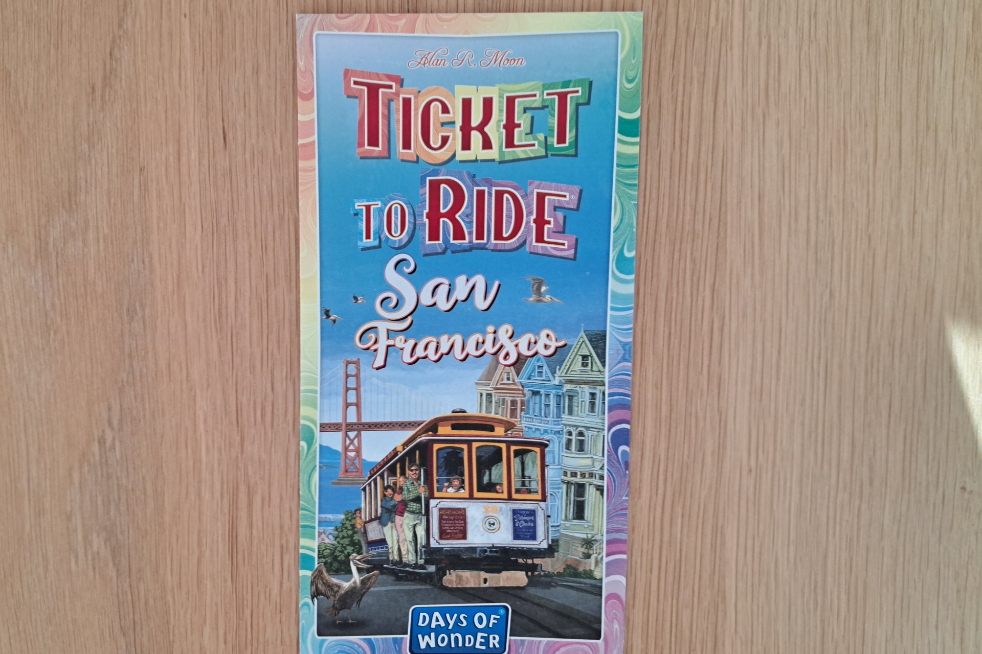 Ticket to Ride San Francisco rulebook.